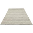 HANDWEBTEPPICH 70/130 cm Jupiter Grau  - Grau, Natur, Textil (70/130cm) - Linea Natura