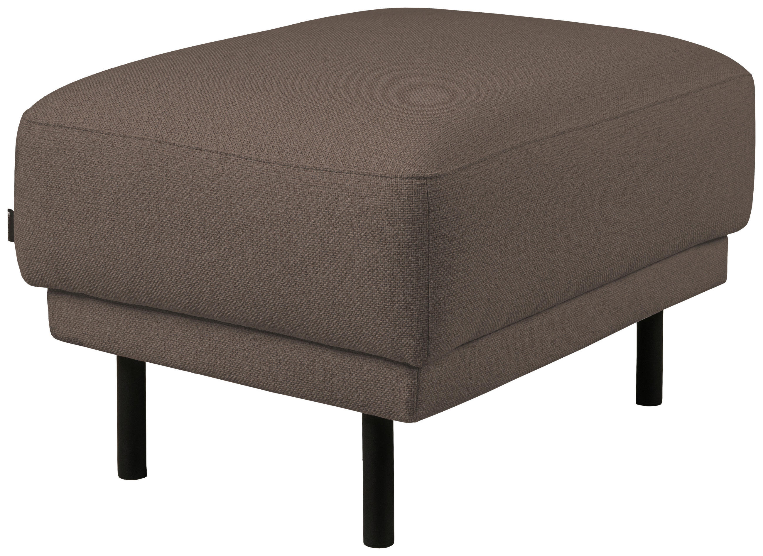 PALL i trä, metall, textil brun, rostfärgad  - brun/svart, Design, metall/trä (73/47/57cm) - Pure Home Comfort