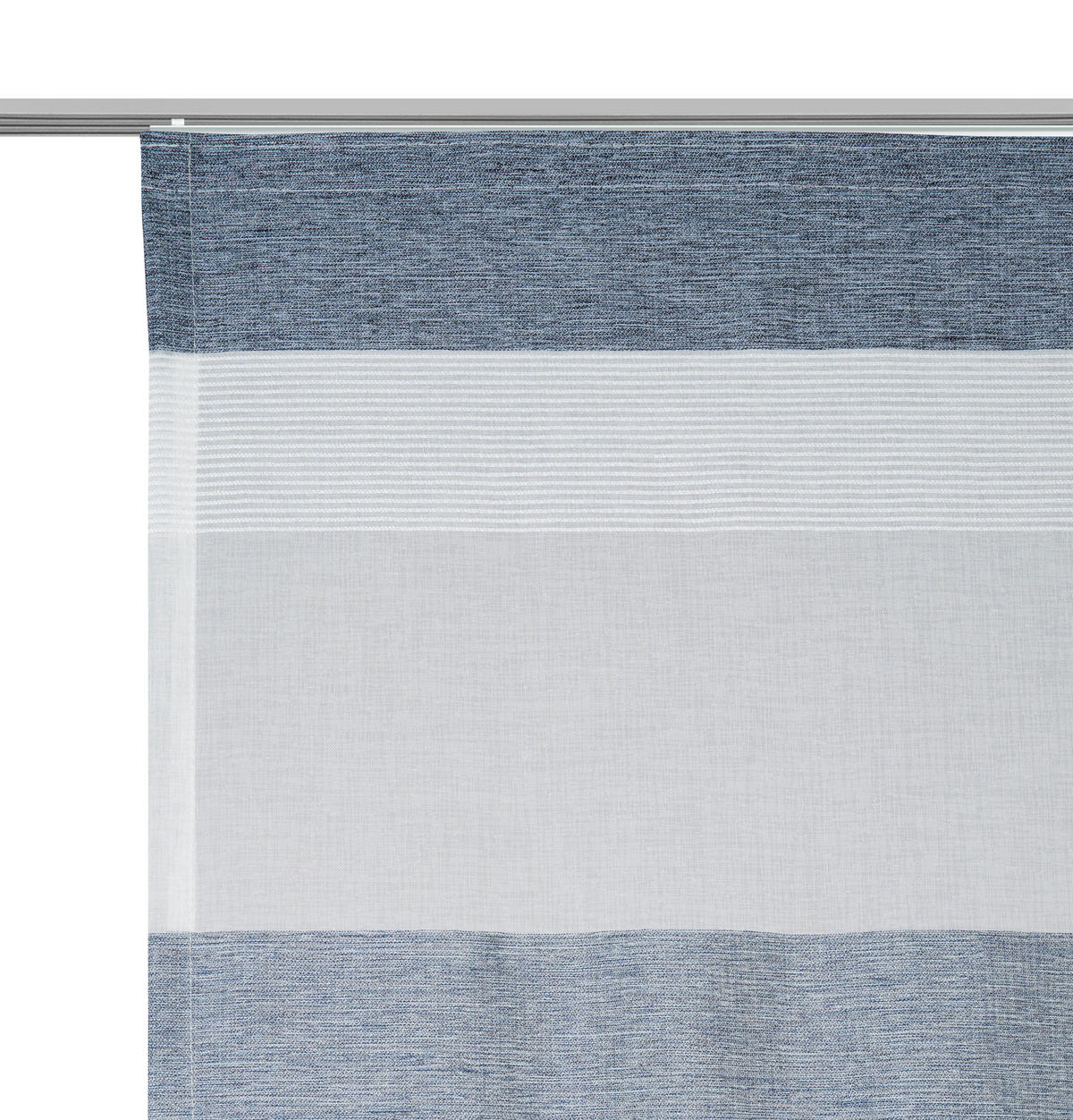 PANELNA ZAVESA   60/245 cm   - modra, Basics, tekstil (60/245cm) - Novel
