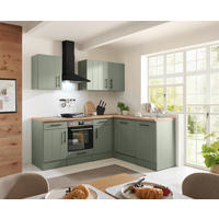 KÜCHENLEERBLOCK  220/172 cm  in Wildeiche, Schilfgrün  - Schilfgrün/Wildeiche, Trend, Holzwerkstoff/Metall (220/172cm) - Respekta