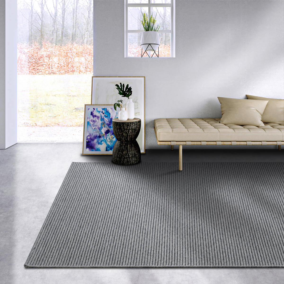WEBTEPPICH 200/290 cm Kollektion 1843 Grau, Beige  - Beige/Grau, Basics, Kunststoff/Textil (200/290cm) - Villeroy & Boch