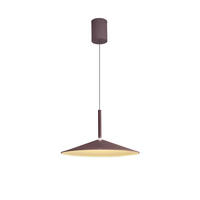 LED LUSTER  47,5/180 cm      - moka, Dizajnerski, metal (47,5/180cm)