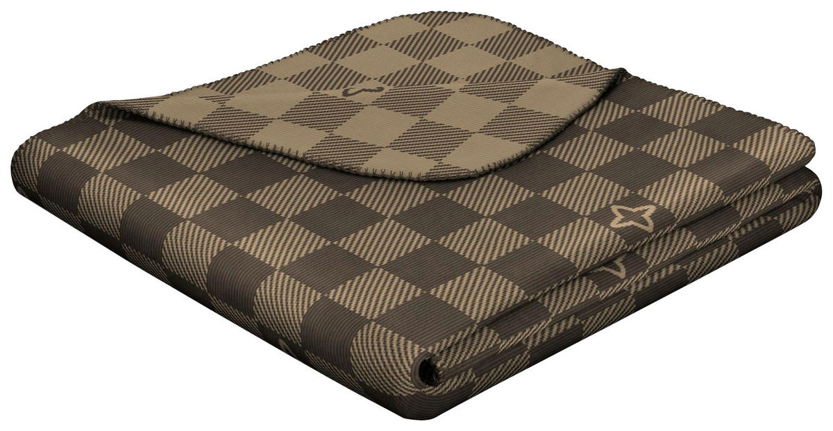 DECKE 150/200 cm  - Beige/Braun, Basics, Textil (150/200cm) - Ambia Home