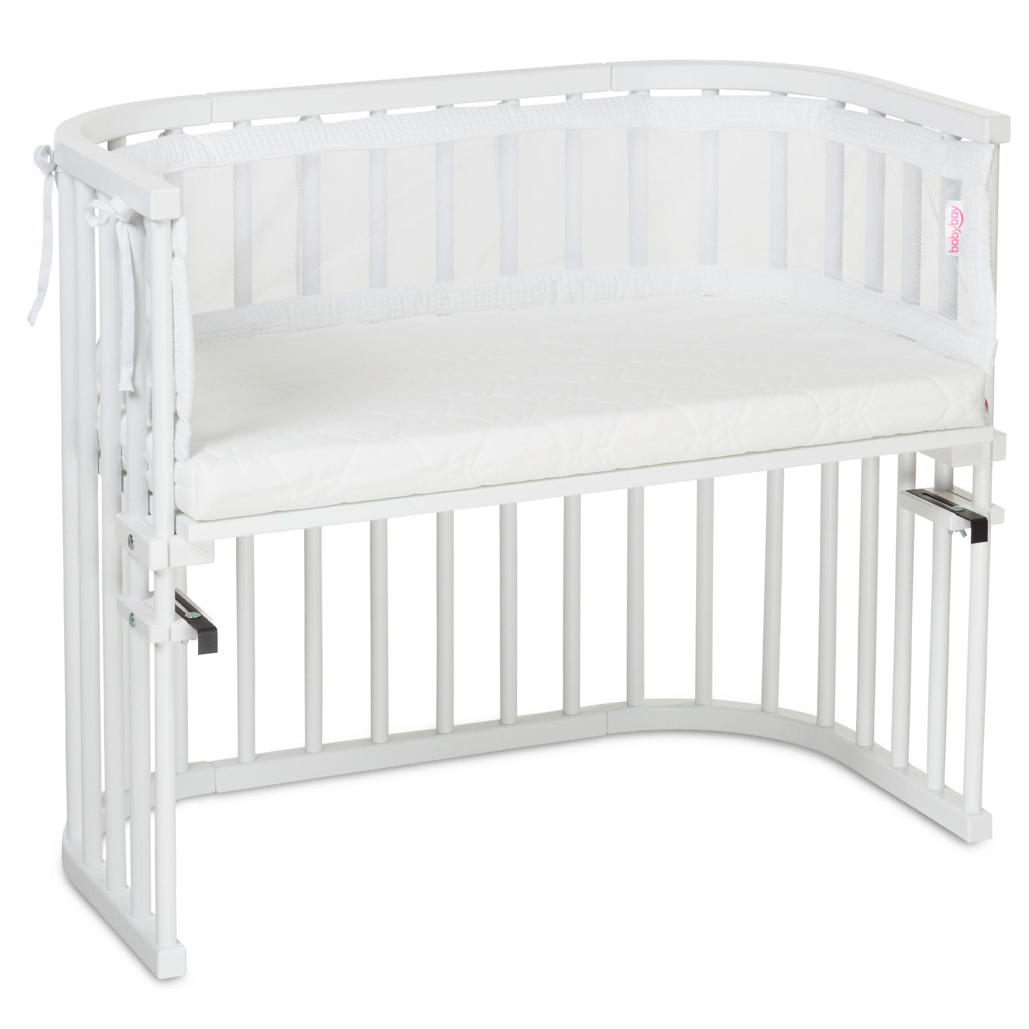 NESTCHEN    - Weiß, Basics (168/24/2cm) - Babybay