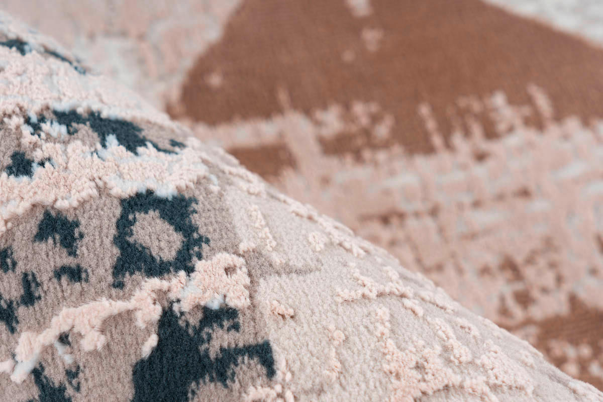 VINTAGE-TEPPICH 200/300 cm Akropolis Blau, Grau  - Blau/Grau, Design, Textil (200/300cm) - Kayoom