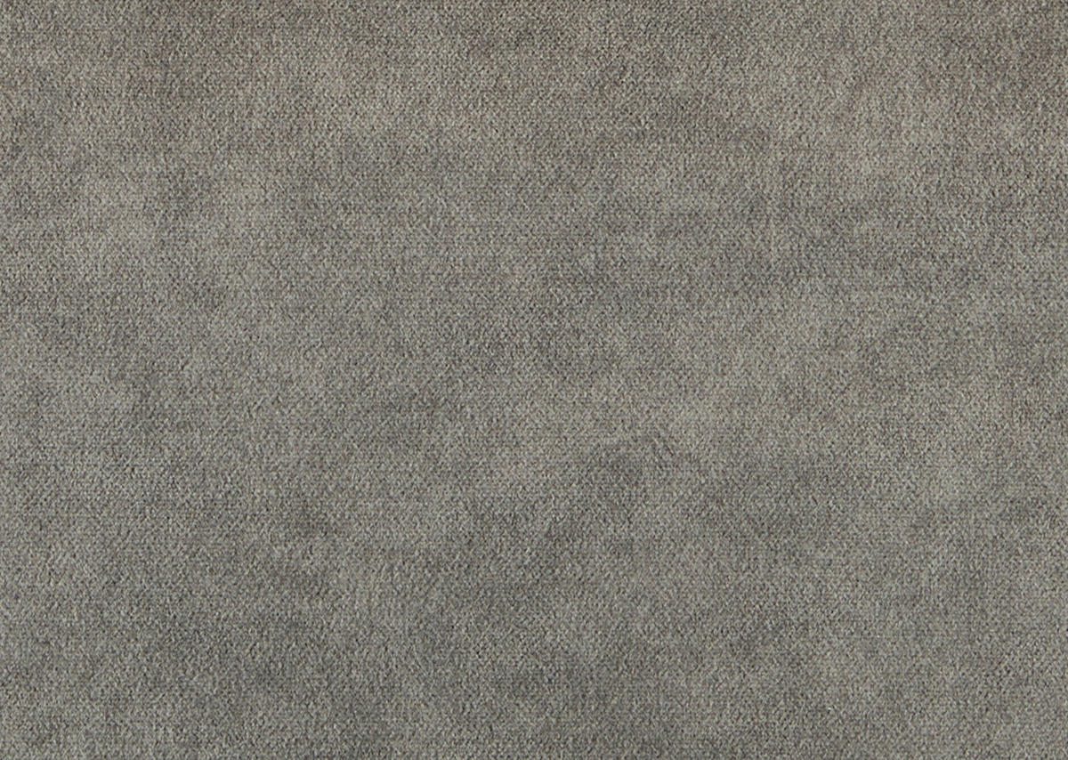 LIEGE  in Velours Hellgrau  - Eiche dunkel/Hellgrau, MODERN, Holz/Textil (137/72/155cm) - Joka