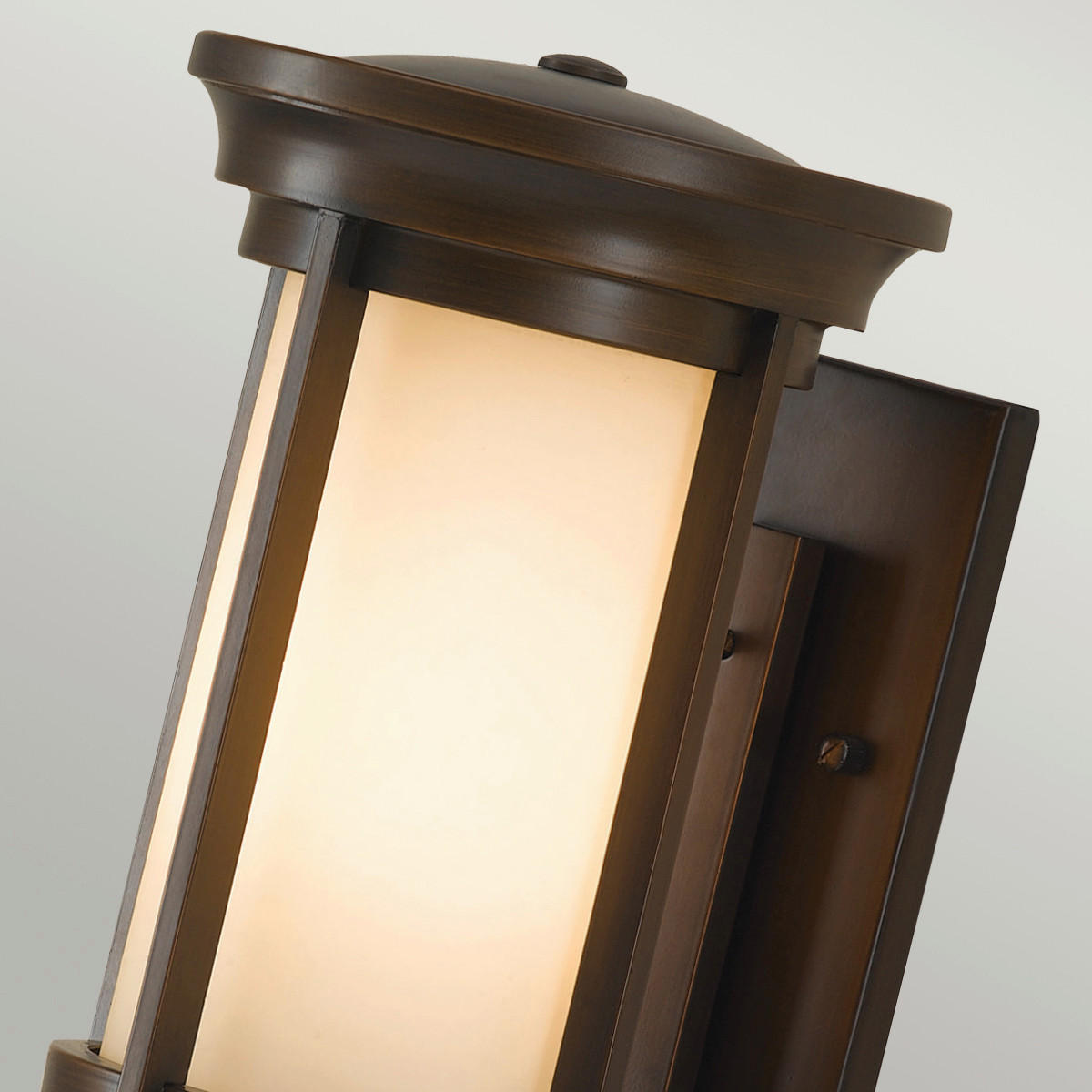 AUßENWANDLEUCHTE Elstead FE-MERRILL1-S   - Bronzefarben, KONVENTIONELL, Glas/Metall (19.4/38.8/24.1cm) - Elstead Lighting