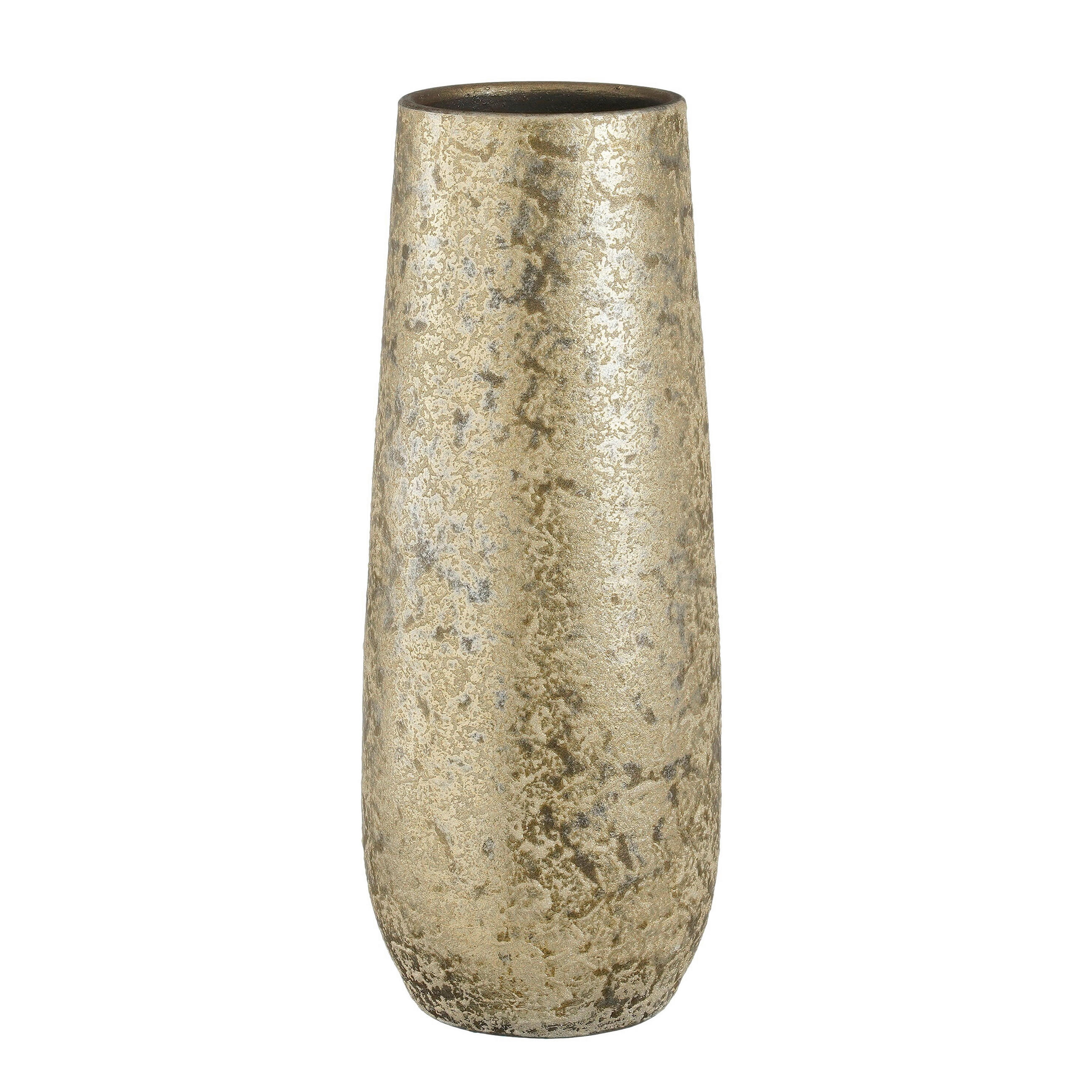 VAZA  keramika  - barve šampanjca, Basics, keramika (21.5/21.5/55cm)