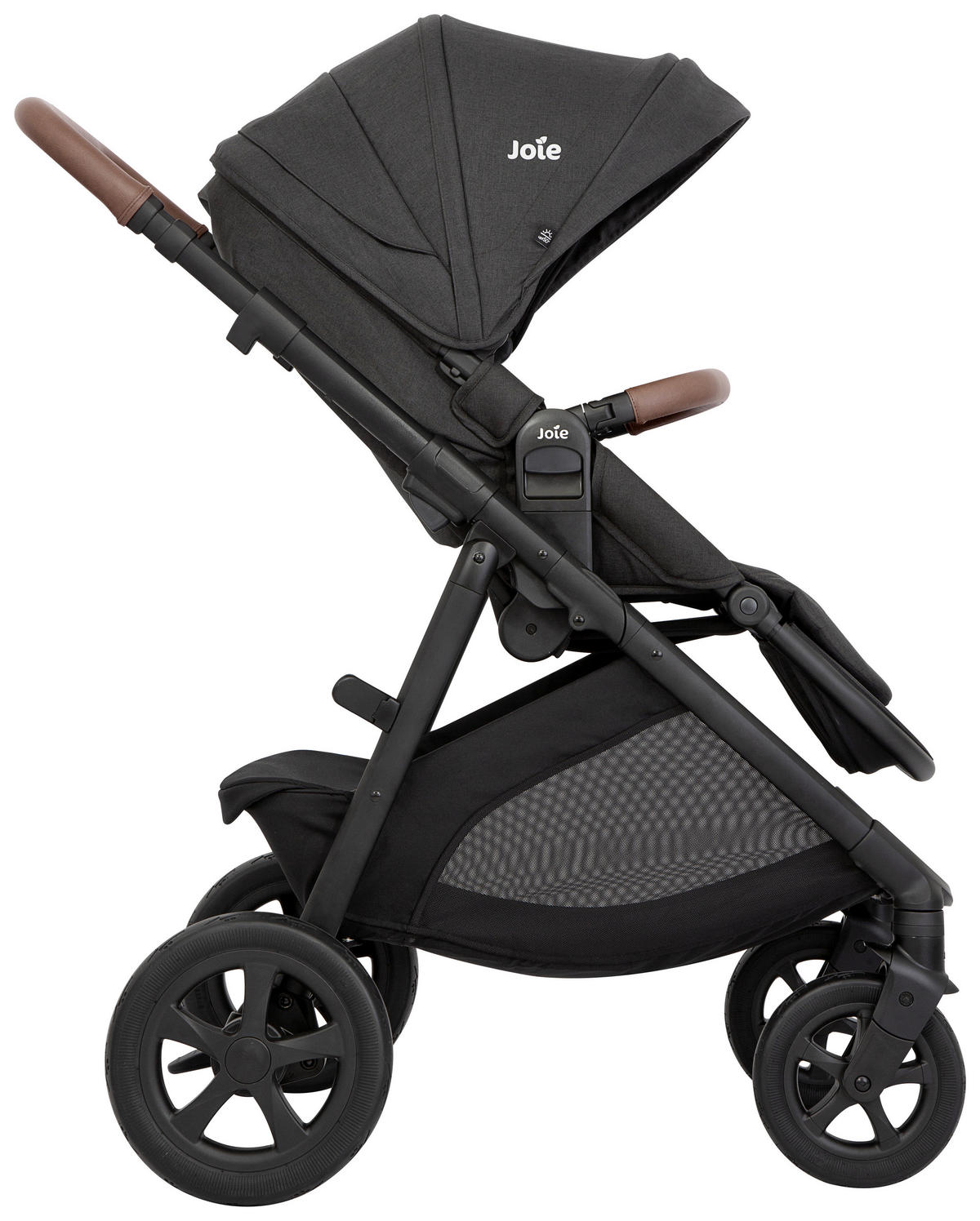 KINDERWAGENSET  Alore Set  Shale  - Schwarz, Basics, Kunststoff/Textil (67cm) - Joie