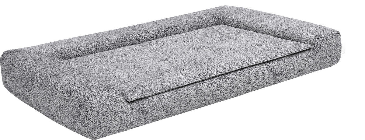 HUNDEBETT - Hellgrau, KONVENTIONELL, Textil (120/15/70cm) - Sedda