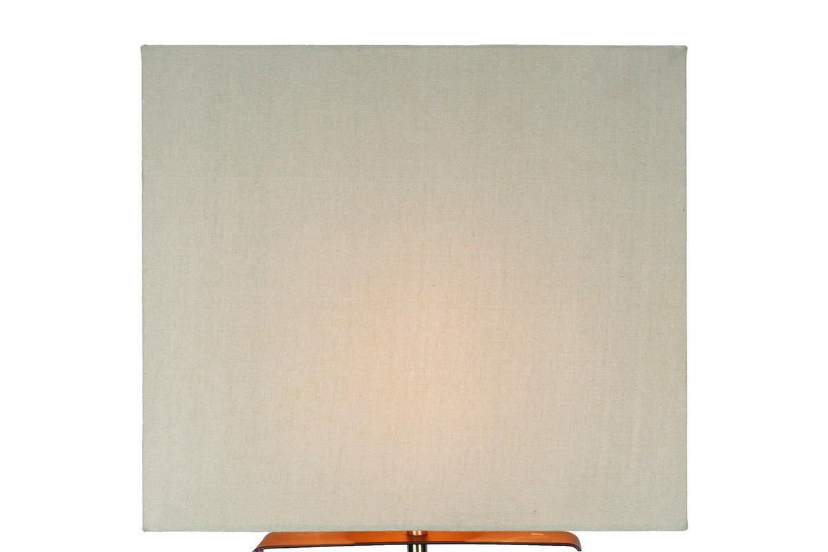 STEHLEUCHTE  40/165/20 cm   - Beige/Goldfarben, Design, Holz/Textil (40/165/20cm) - P & B