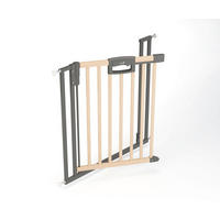 TÜRSCHUTZGITTER 88,5/81,5 cm  - Anthrazit/Buche Kolonial, Basics, Holz/Metall (88,5/81,5cm) - Geuther