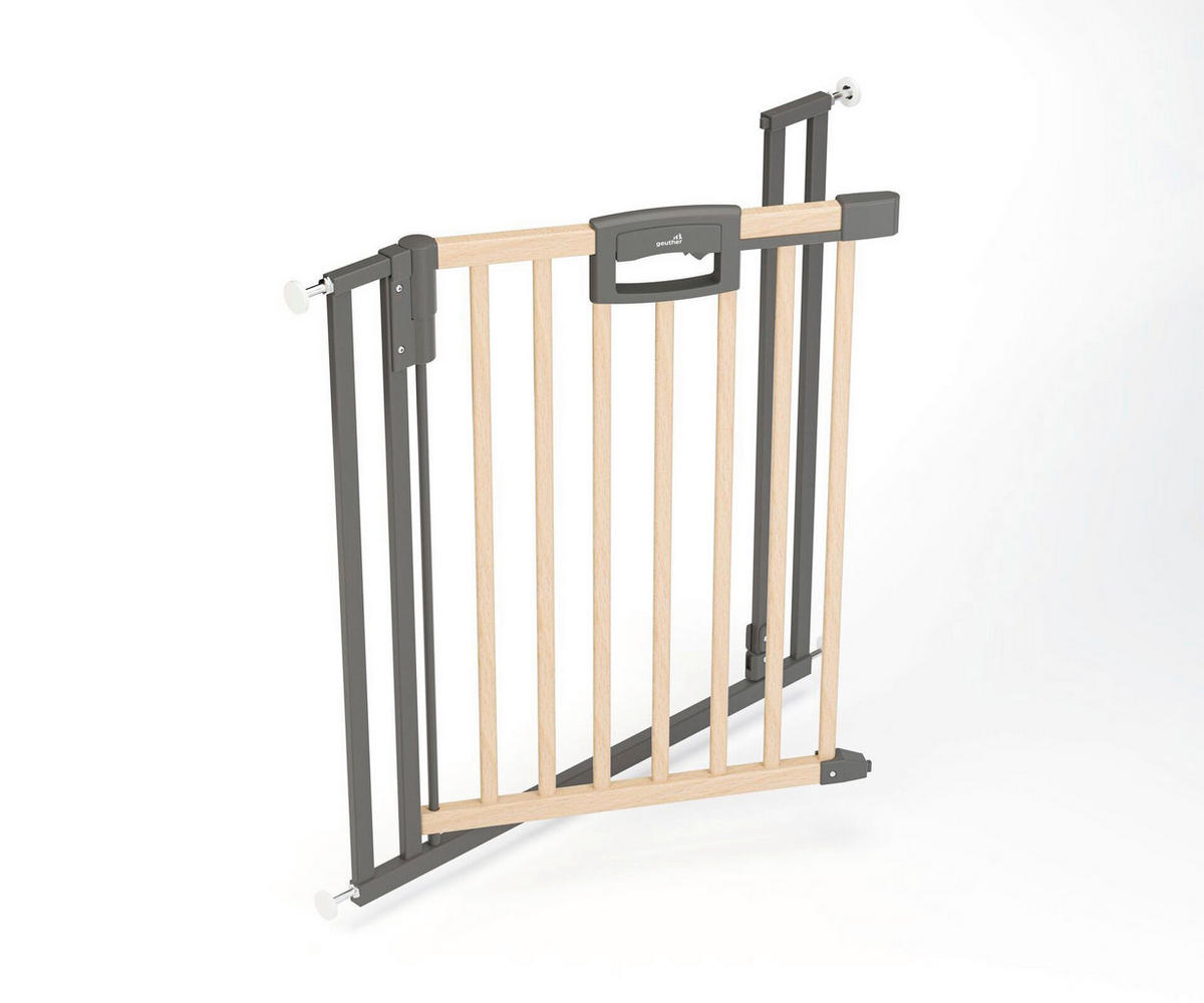 TÜRSCHUTZGITTER 88,5/81,5 cm  - Anthrazit/Buche Kolonial, Basics, Holz/Metall (88,5/81,5cm) - Geuther