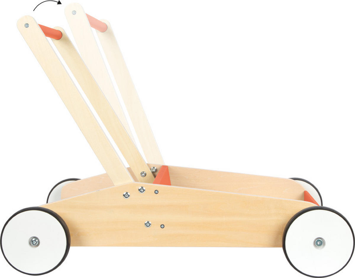LAUFLERNWAGEN - Multicolor, Basics, Holz/Kunststoff (62/46/41cm) - small foot
