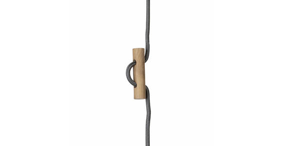 LED-HÄNGELEUCHTE 42/42/100 cm - Braun, Natur, Holz (42/42/100cm) - Dieter Knoll