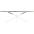 TISCHGESTELL in Metall 160/70/72 cm - Creme, Design, Metall (160/70/72cm) - Landscape