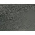 SCHLAFSOFA Bard in Echtleder Dunkelgrau  - Dunkelgrau/Schwarz, KONVENTIONELL, Leder/Kunststoff (206/81/96cm) - Novel