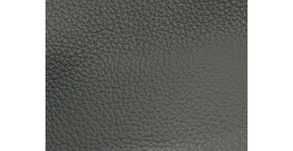 SCHLAFSOFA Bard in Echtleder Dunkelgrau  - Dunkelgrau/Schwarz, KONVENTIONELL, Leder/Kunststoff (206/81/96cm) - Novel