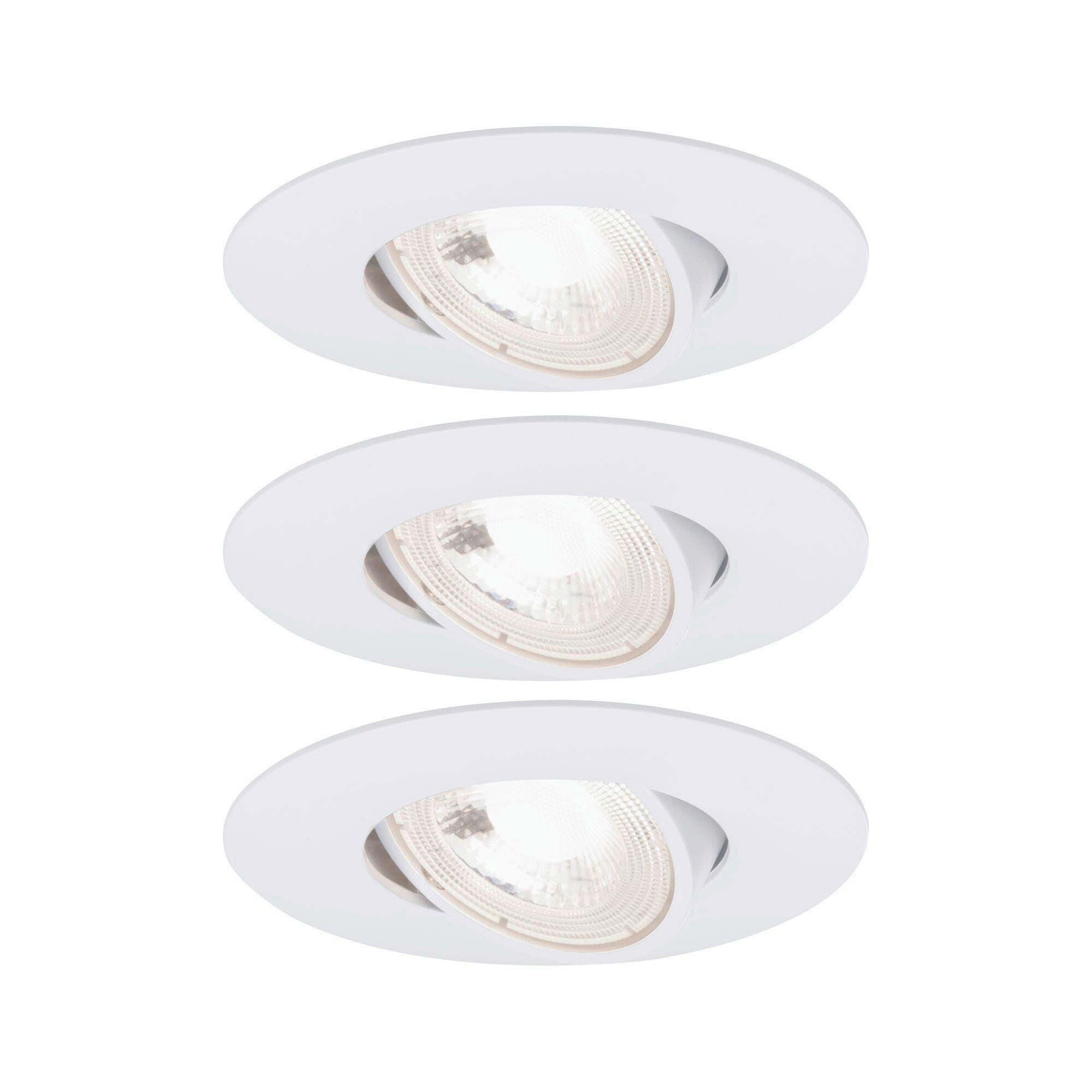 LED-DECKENLEUCHTE 8,2 cm  - Weiß, Basics, Kunststoff (8,2cm) - Paulmann