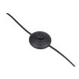 STEHLEUCHTE 55/24/155 cm    - Schwarz, Trend, Papier/Metall (55/24/155cm) - Novel
