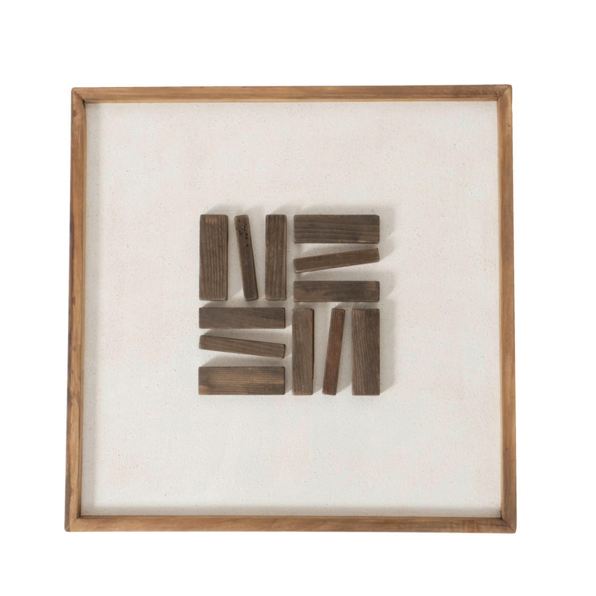 OBRAZ,  - Basics, dřevo/textil (62/62cm)