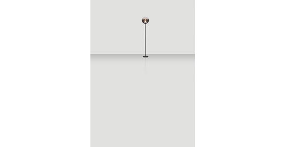 STEHLEUCHTE 30/165 cm - Schwarz, Basics, Glas/Kunststoff (30/165cm) - Novel