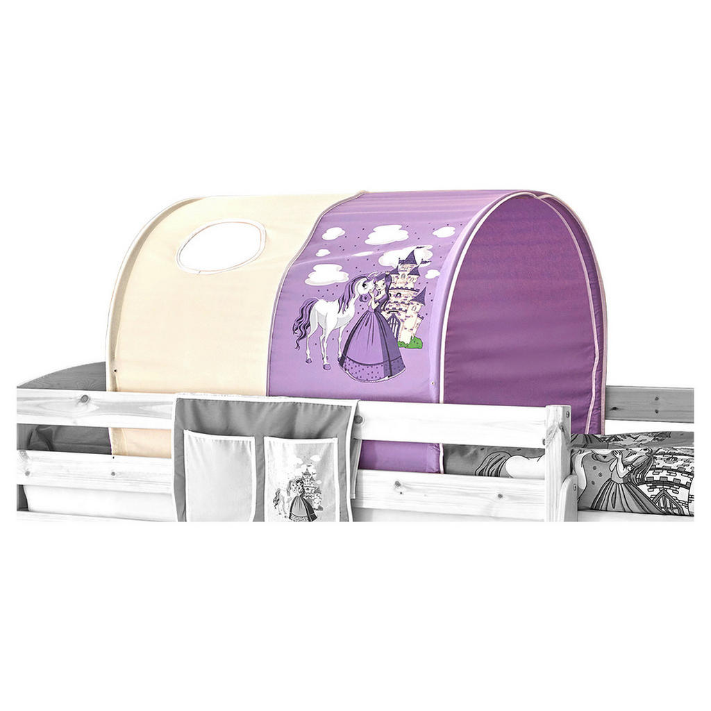 Tunnelset Flieder/beige Pferd B: 100 Cm Mit Gestänge