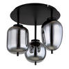 DECKENLEUCHTE  46/36 cm    - Schwarz, Design, Glas/Metall (46/36cm)