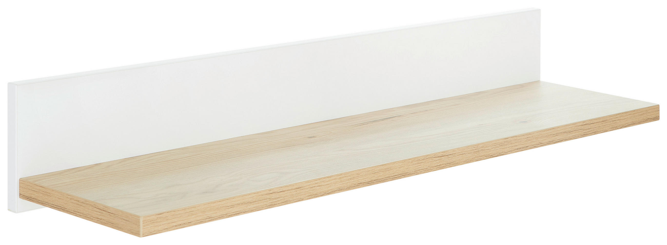 Paidi Wandboard Lennox Fresh Weiß, Eiche 90x13.9x21.6 cm