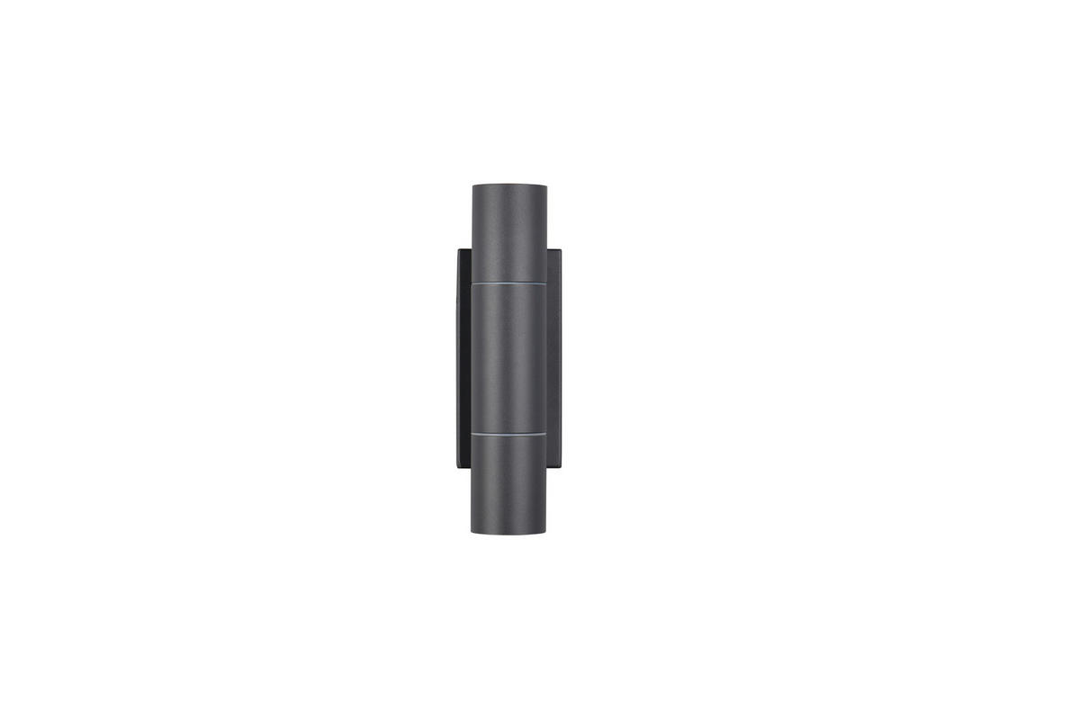 AUSSENWANDLEUCHTE Yamuna 7,5/23 cm  - Anthrazit, Design, Metall (7,5/23cm) - Trio Leuchten