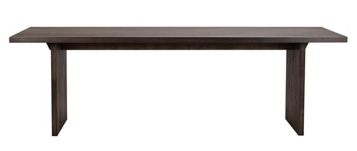 MATBORD i trä 240/95/75 cm   - brun, Design, trä (240/95/75cm) - Rowico