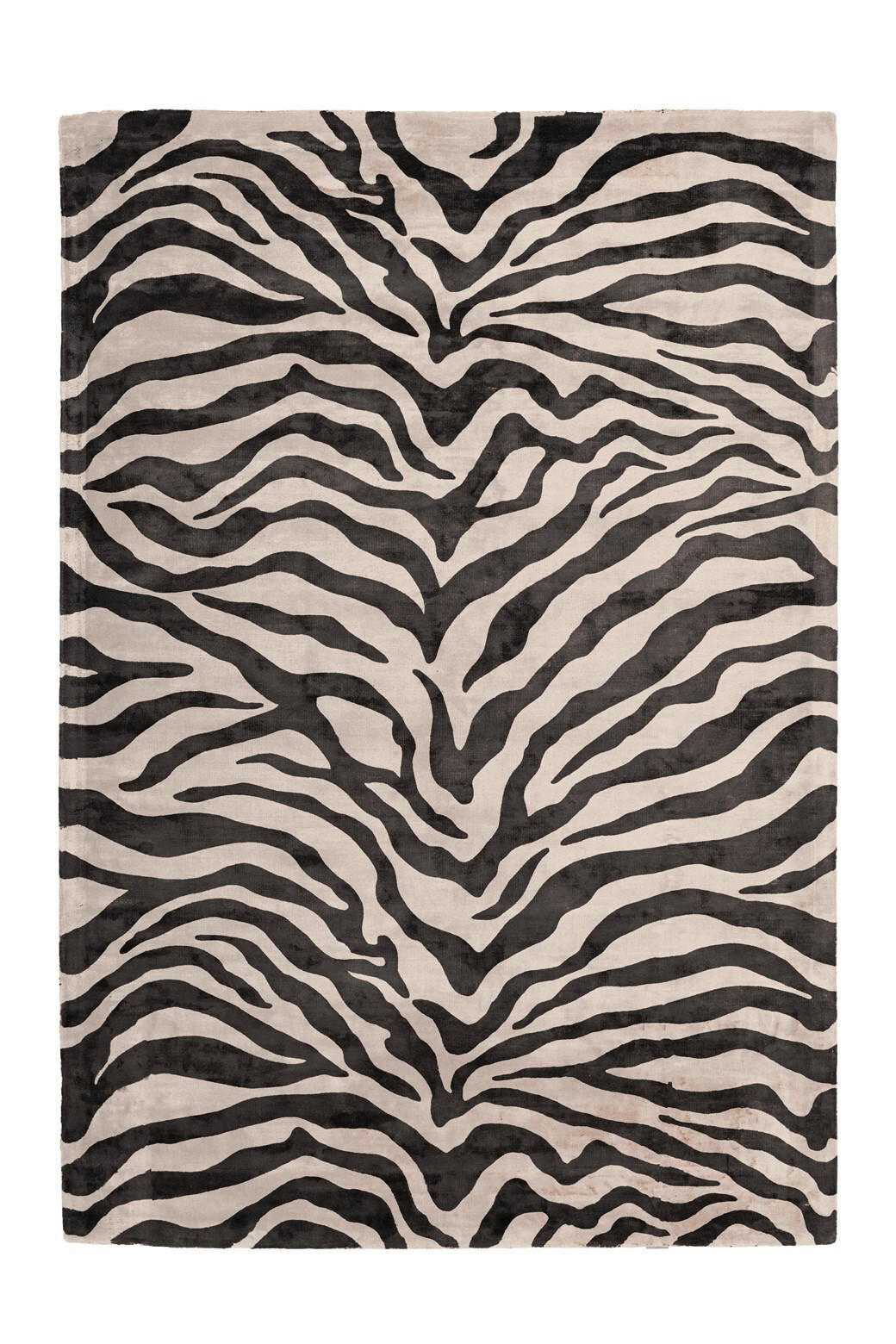 FLACHWEBETEPPICH 120/170 cm Sinai 125 Elfenbein / Schwarz Creme, Schwarz  - Creme/Schwarz, KONVENTIONELL, Textil (120/170cm)