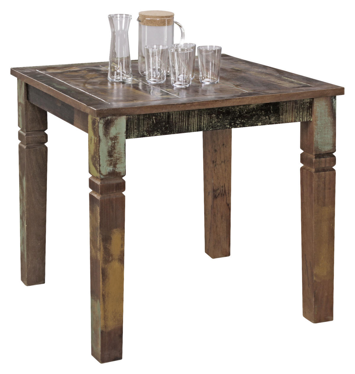 ESSTISCH in Holz 80/80/76 cm  - Braun, MODERN, Holz (80/80/76cm) - MID.YOU
