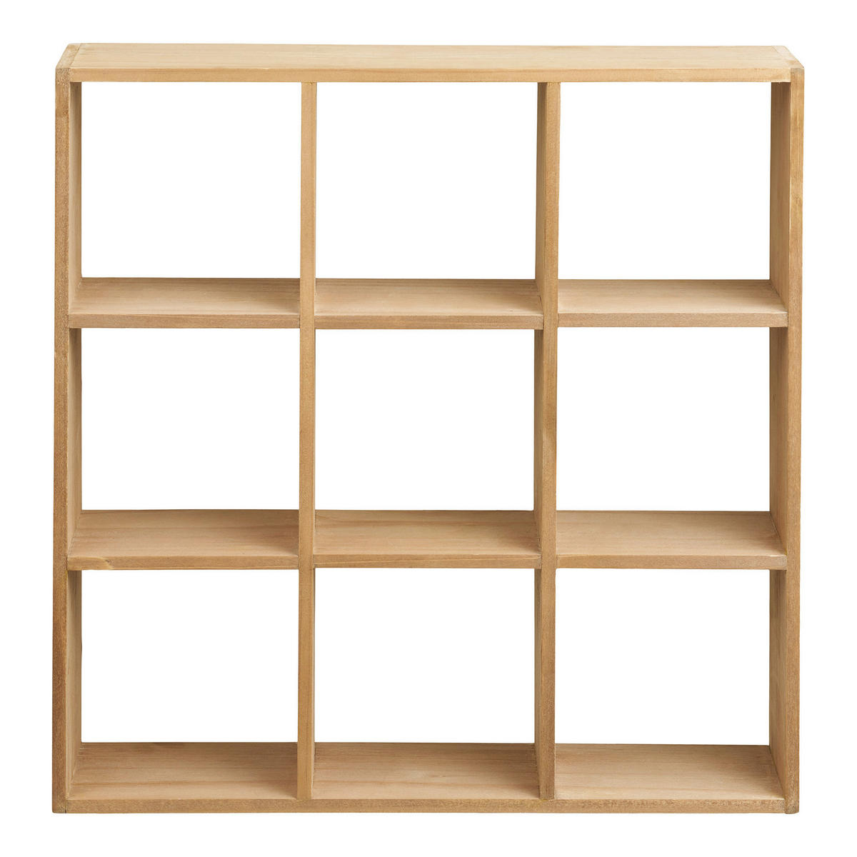 VÄGGHYLLPLAN 45/45/10,5 cm  - furufärgad, Basics, trä (45/45/10,5cm)