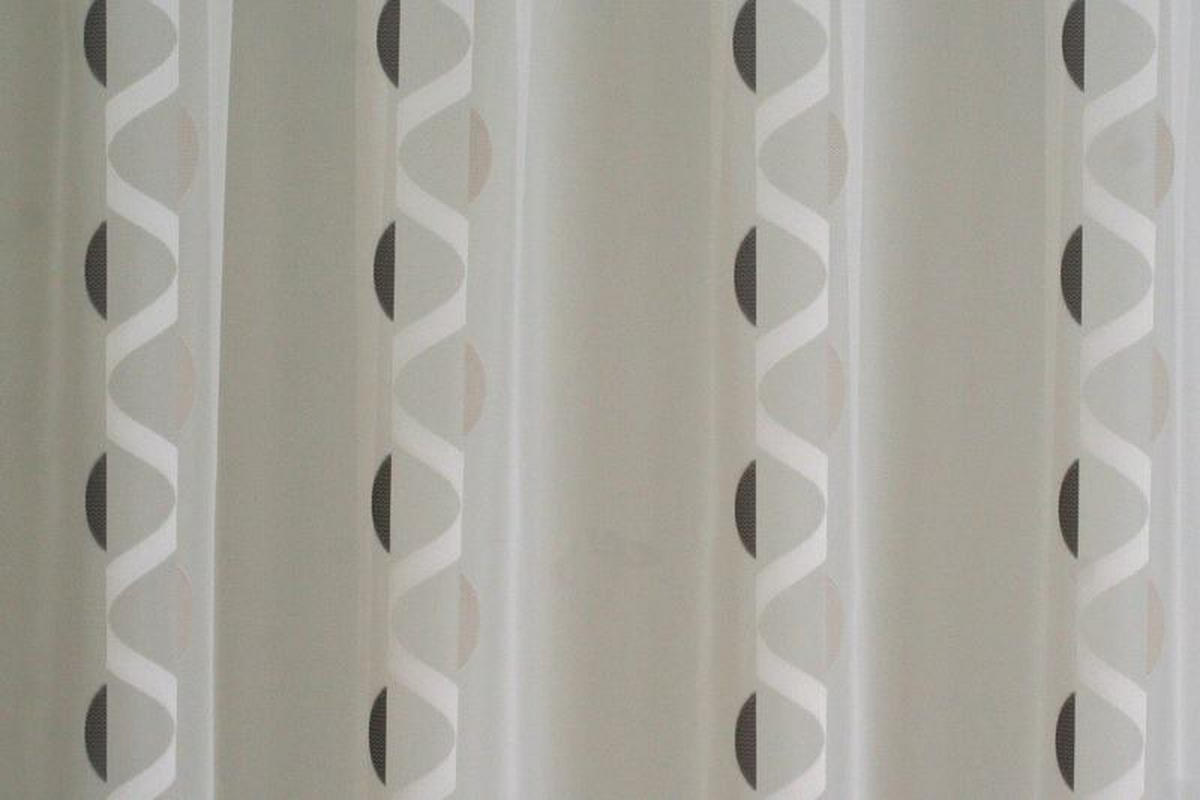 Perdea  - crem/gri, Konventionell, textil (290cm) - Ambiente