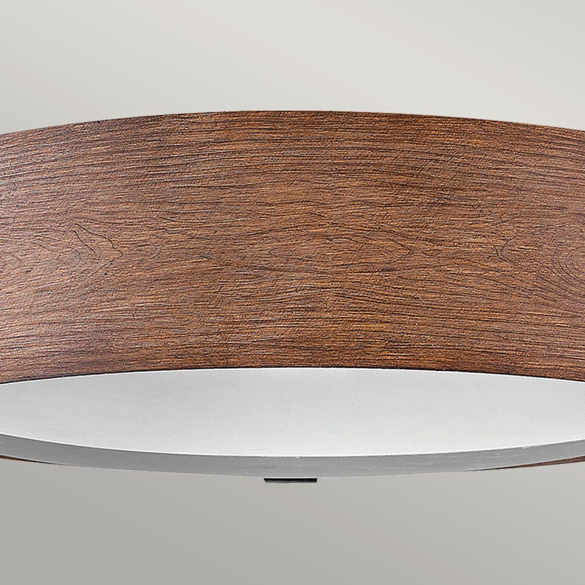 TAKLAMPA UTOMHUS Inglenook Outdoor 12/38 cm  - skogsek/mörkbrun, Klassisk, metall (12/38cm) - Elstead Lighting
