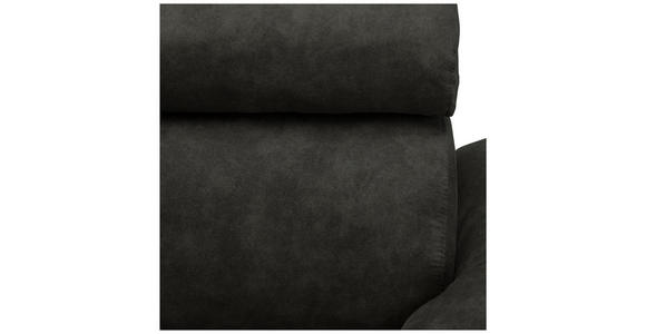 ECKSOFA  in Lederlook Anthrazit  230/263 cm  - Anthrazit/Schwarz, Design, Kunststoff/Textil (230/263cm) - Hom`in