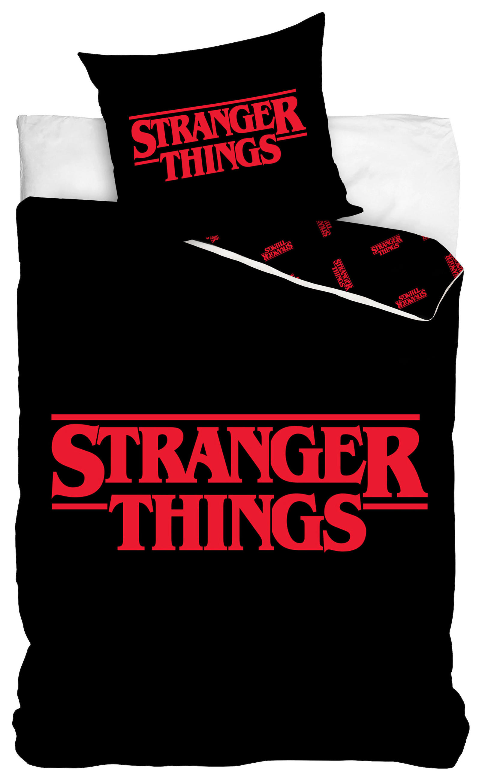 POSTELJINA ZA MLADE 135/200 cm  STRANGER THINGS  - višebojno, Basics, tekstil (135/200cm)