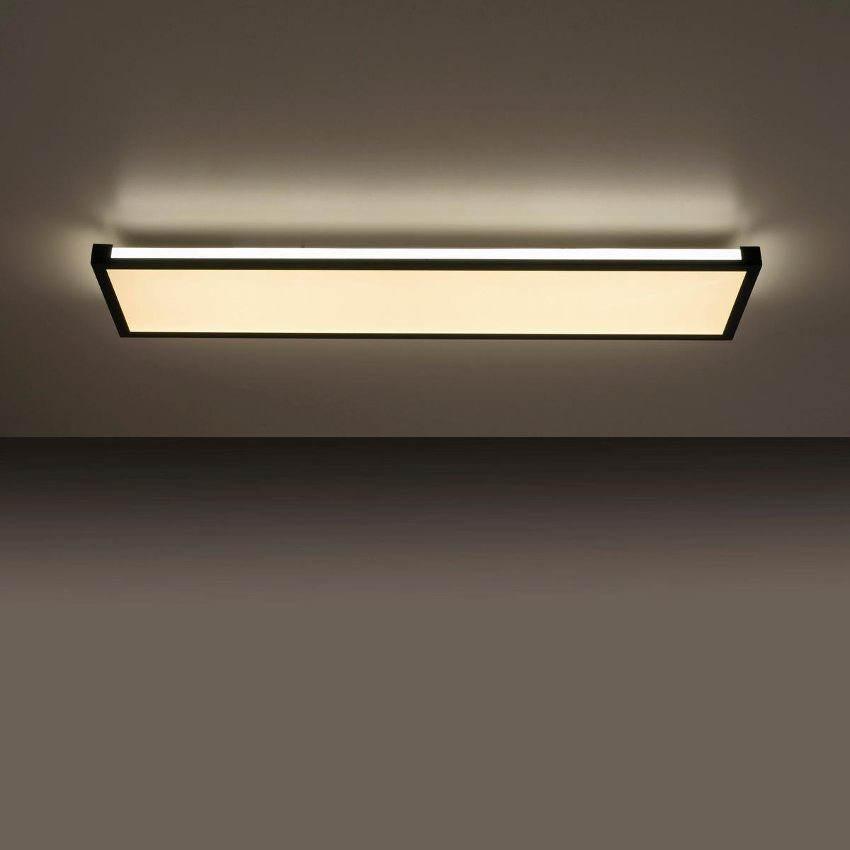 LED-PANEEL 100/25/7,1 cm  - Schwarz, Design, Kunststoff/Metall (100/25/7,1cm)