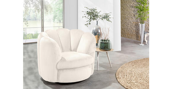 COCKTAILSESSEL - Beige/Schwarz, LIFESTYLE, Textil/Metall (97/76/90cm) - Landscape