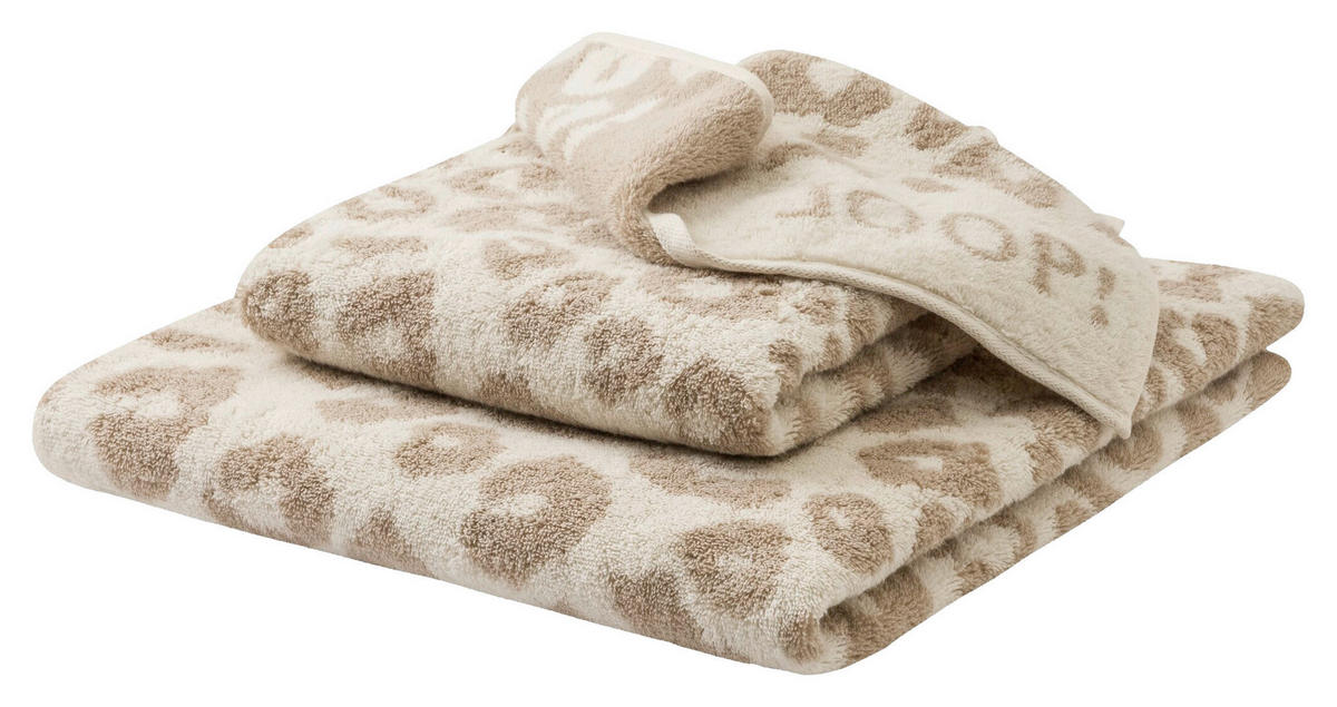 SAUNATUCH Leo Beige, Creme  - Beige/Creme, Basics, Textil (80/200cm) - Joop!