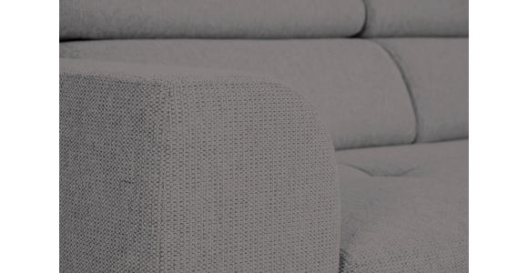 ECKSOFA Anthrazit Struktur - Anthrazit/Schwarz, Design, Kunststoff/Textil (284/205cm) - Xora