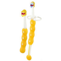 FINGERZAHNBÜRSTE  - Gelb/Lila, Basics, Kunststoff (9,5/22,5/2,4cm) - MAM