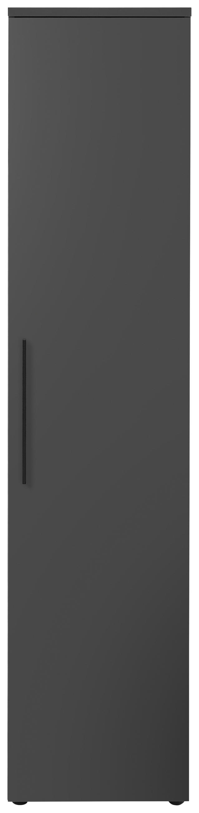 AKTENSCHRANK Graphitfarben  - Graphitfarben, MODERN, Holzwerkstoff (45/197/40cm) - Novel