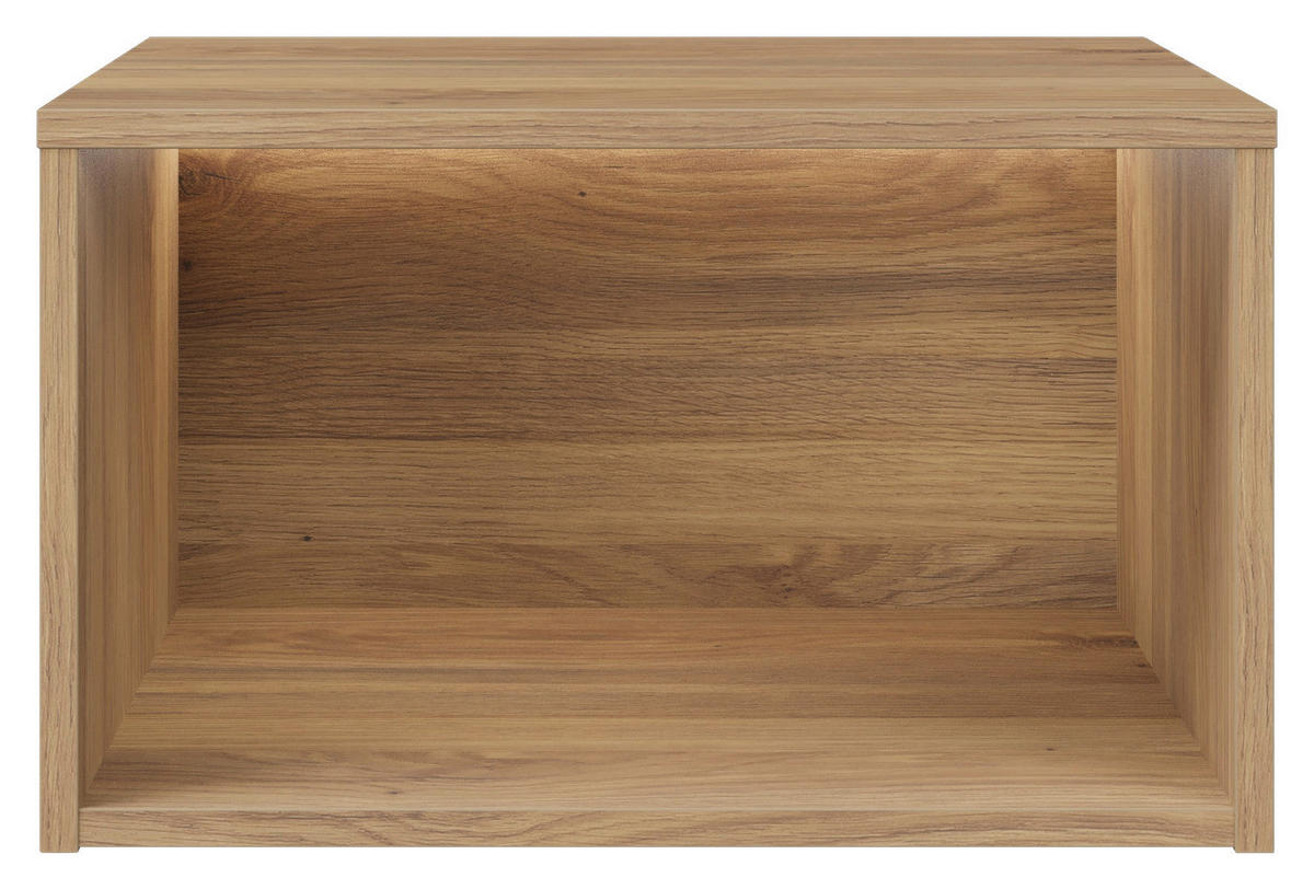 VISEĆI ELEMENT - boje hrasta, Moderno, drvni materijal (50/30/35cm) - Milino