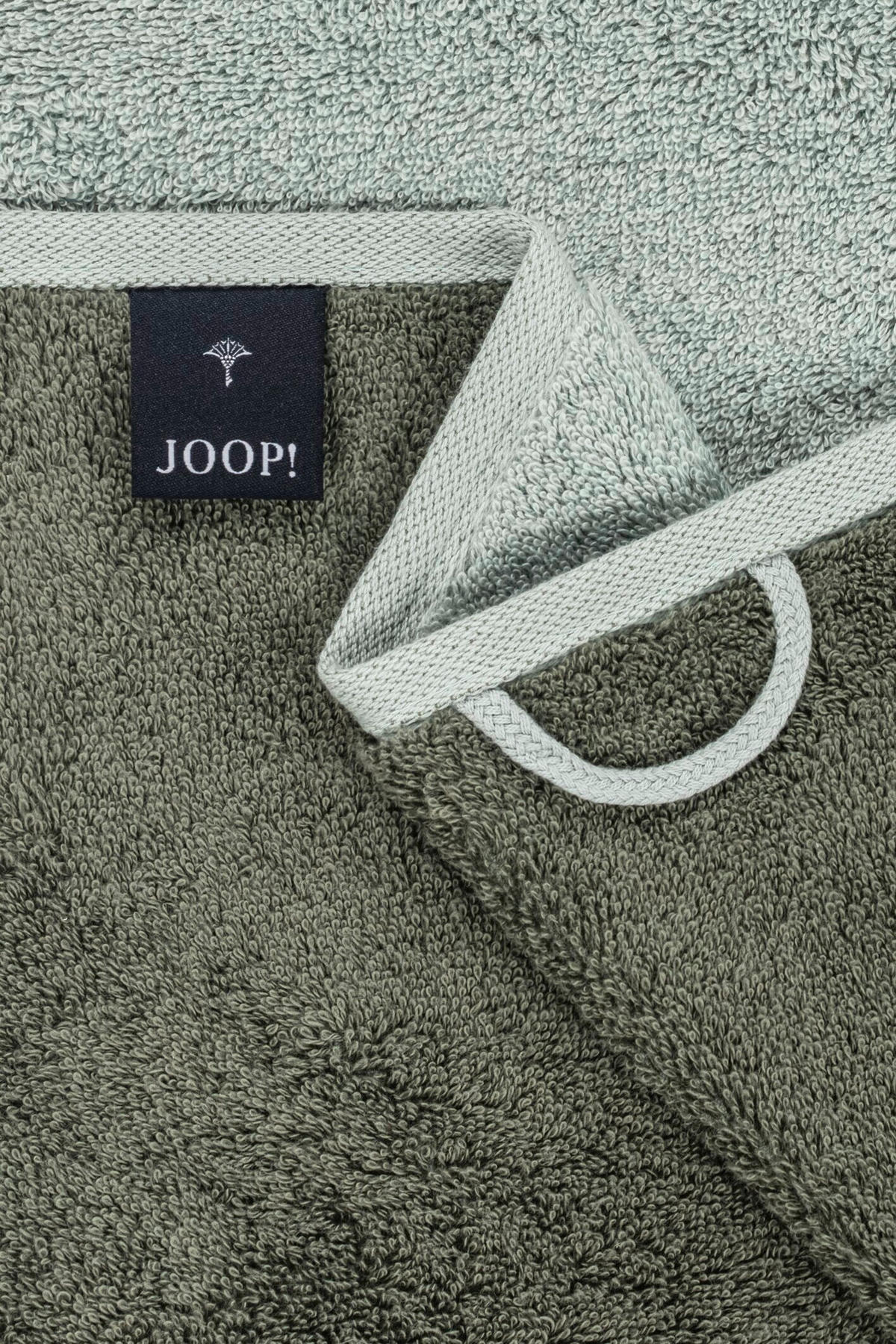 SEIFTUCHSET 30/30 cm JOOP! CLASSIC Salbeigrün 3-teilig  - Salbeigrün, Basics, Textil (30/30cm) - Joop! Living