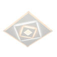 LED-DECKENLEUCHTE 40/40/6 cm   - Weiß, Trend, Kunststoff/Metall (40/40/6cm) - Novel