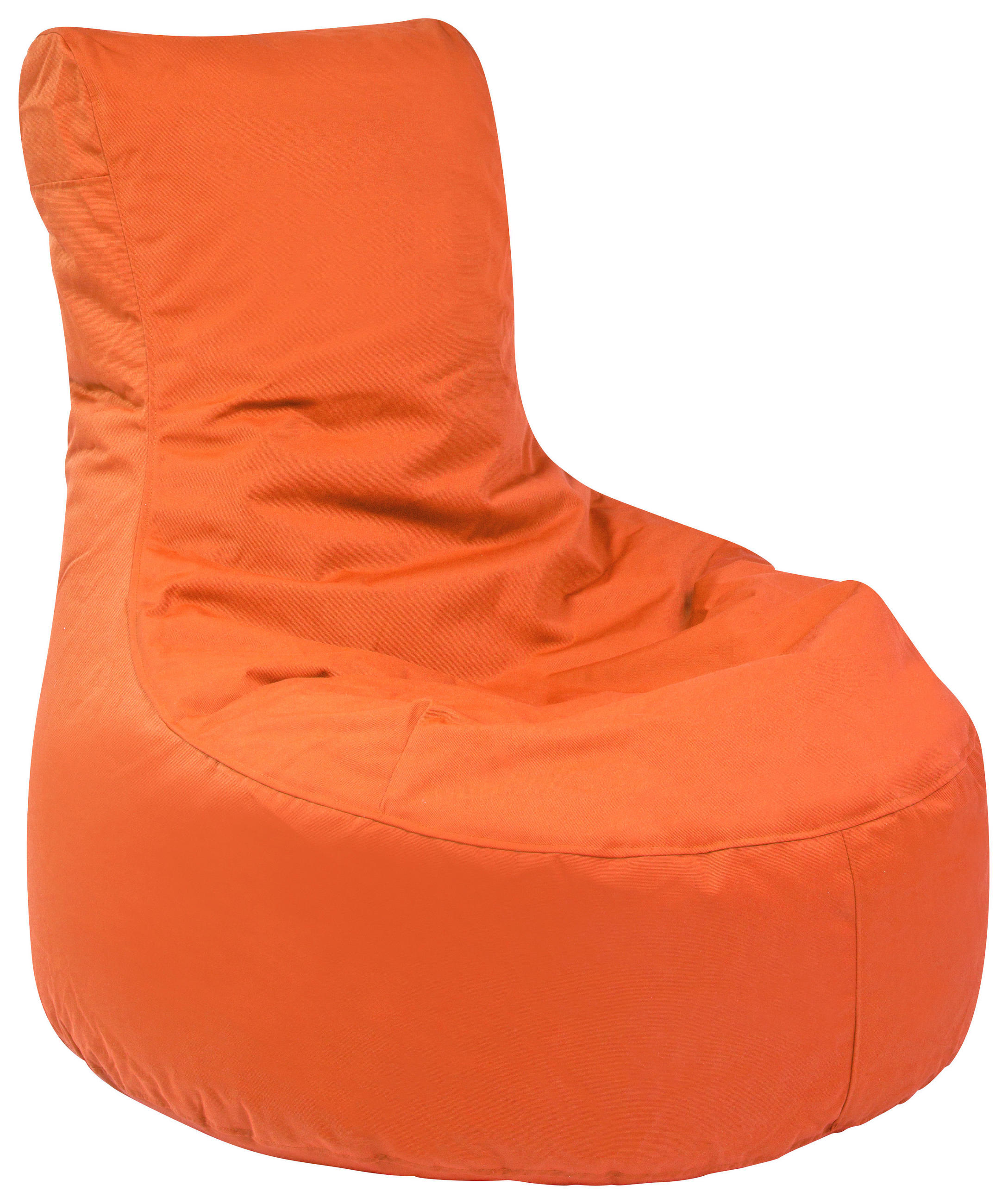 OUTDOORSITZSACK Uni 350 L  - Orange, Basics, Kunststoff (85/90/85cm) - Ambia Garden