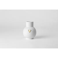 VASE  - Weiss, Basics, Keramik (10/13cm) - Räder