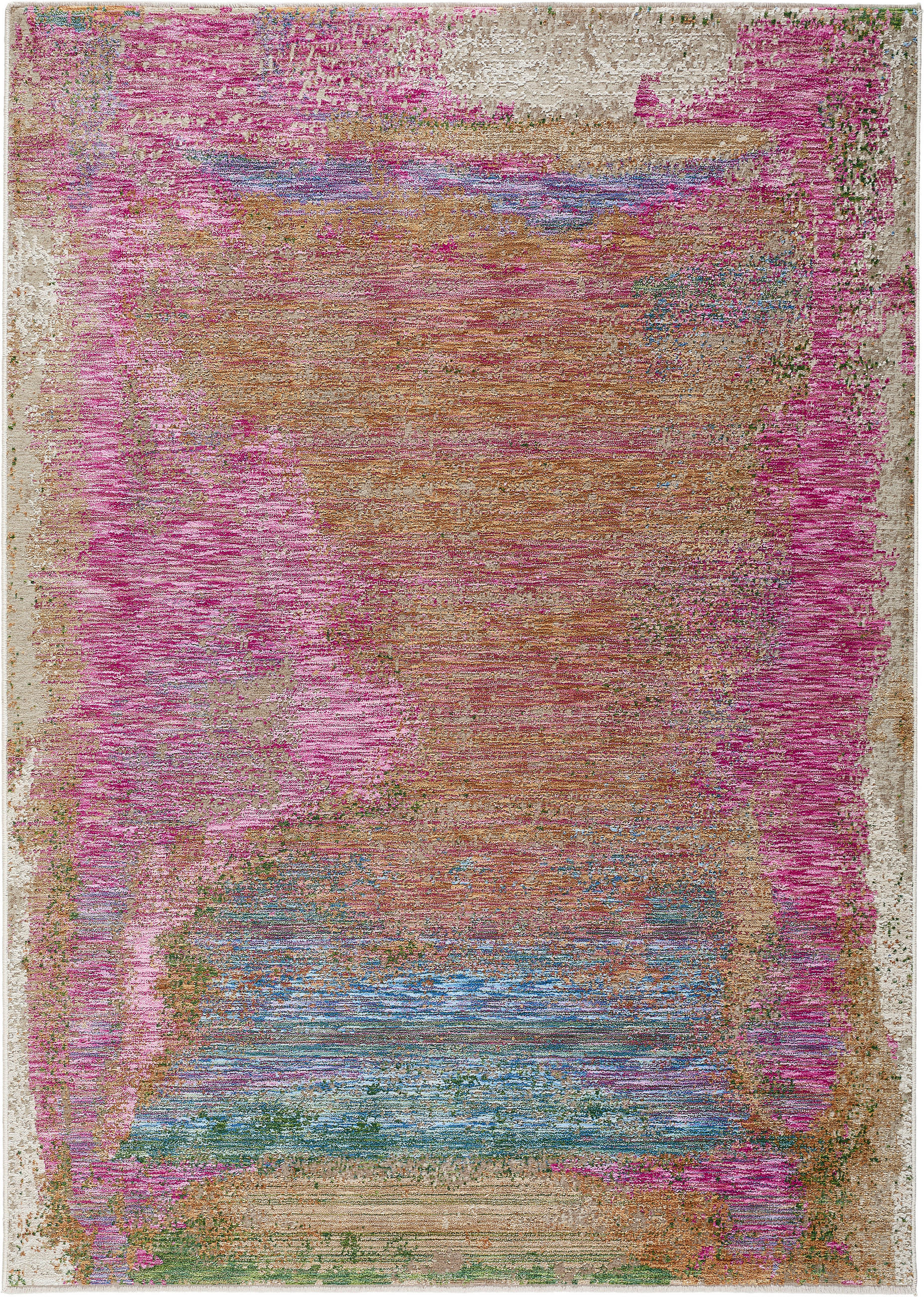 VINTAGE SZŐNYEG  VOLETT  - többszínű, Design, textil (133/190cm) - Novel